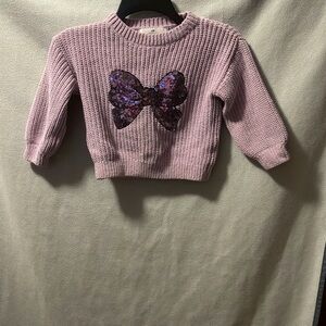 H&M Lilac Textured Sweater